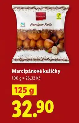 Lidl Marcipánové kuličky nabídka