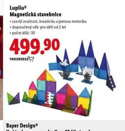 Lidl Magnetická stavebnice nabídka