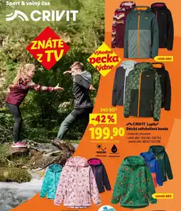 Lidl Dětská softshellová bunda nabídka