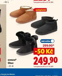 Lidl Obuv nabídka