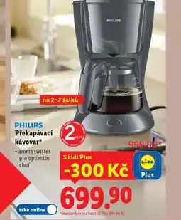 Lidl Překapávací kávovar nabídka
