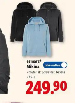 Lidl Mikina nabídka