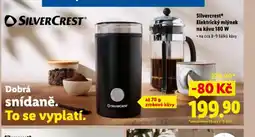 Lidl Elektrický mlýnek na kávu 180 w nabídka