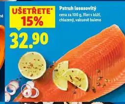 Lidl Pstruh lososovitý nabídka