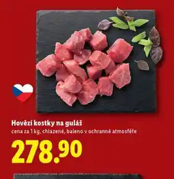 Lidl Hovězí plátky na guláš nabídka