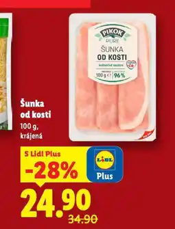 Lidl Šunka od kosti nabídka