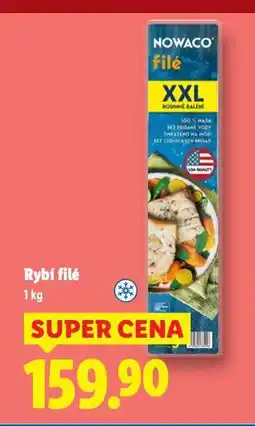 Lidl Rybí filé nabídka