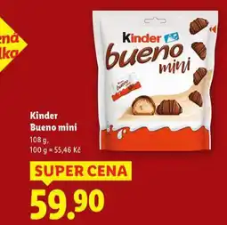 Lidl Kinder bueno mini nabídka