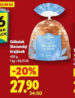 Lidl Odkolek slovanský krajánek nabídka