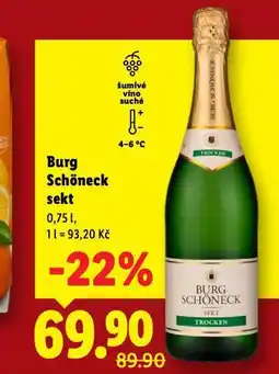 Lidl Burg schöneck sekt nabídka
