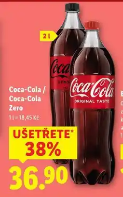 Lidl Coca-cola zero nabídka
