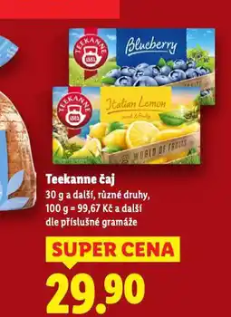 Lidl Teekanne čaj nabídka