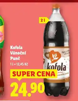 Lidl Kofola vánoční punč nabídka