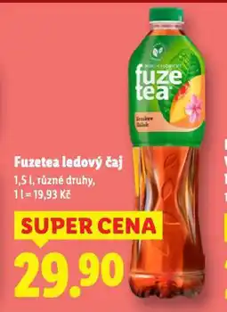 Lidl Fuzetea ledový čaj nabídka