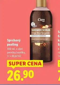 Lidl Sprchový peeling nabídka