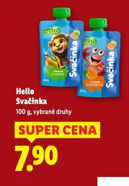 Lidl Hello svačinka nabídka