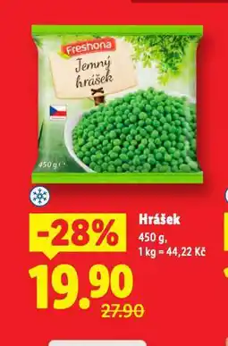 Lidl Hrášek nabídka