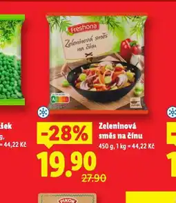 Lidl Zeleninová směs na čínu nabídka