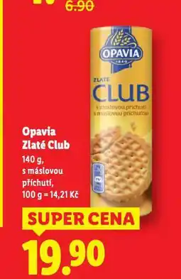 Lidl Opavia zlaté club nabídka
