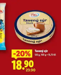 Lidl Tavený sýr nabídka