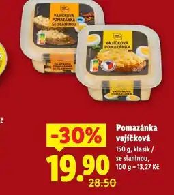 Lidl Pomazánka vajíčková nabídka