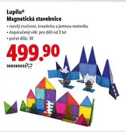 Lidl Lupilu magnetická stavebnice nabídka