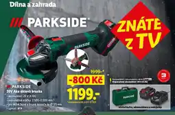 Lidl Parkside aku úhlová bruska nabídka