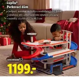 Lidl Lupilu parkovací dům nabídka