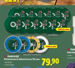 Lidl Parkside příslušenství k úhlové brusce nabídka