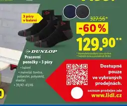 Lidl Pracovní ponožky nabídka