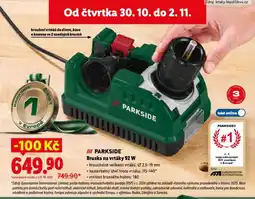 Lidl Parkside bruska na vrtáky nabídka