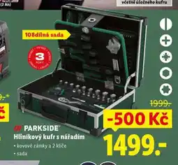 Lidl Parkside hliníkový kufr s nářadím nabídka