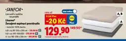 Lidl Livarno žerzejové napínací prostěradlo nabídka
