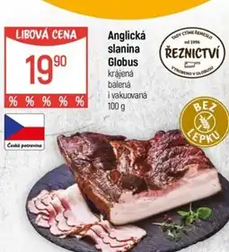 Globus Anglická slanina Globus nabídka