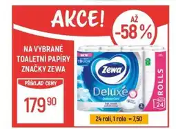 Globus Na vybrané toaletní papíry značky zewa nabídka