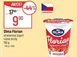 Globus Olma Florian smetanový jogurt nabídka