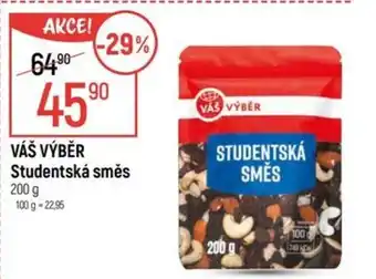 Globus VÁŠ VÝBĚR Studentská směs nabídka