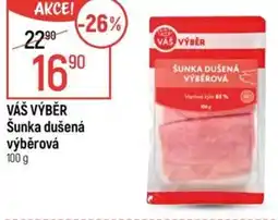 Globus VÁŠ VÝBĚR Šunka dušená výběrová nabídka
