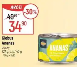 Globus Globus Ananas plátky nabídka