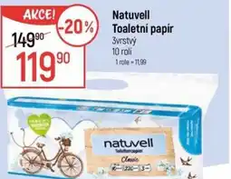 Globus Natuvell Toaletní papír nabídka