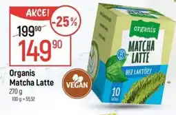 Globus Organis Matcha Latte nabídka