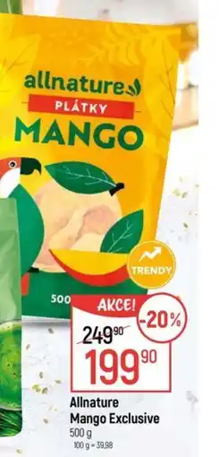 Globus Allnature Mango Exclusive nabídka