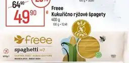 Globus Freee Kukuřično rýžové špagety nabídka