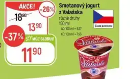 Globus Smetanový jogurt z Valašska nabídka