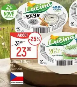 Globus Lučina & Skyr nabídka