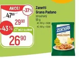 Globus Zanetti Grana Padano nabídka