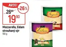 Globus Mozzarella, Eidam strouhaný sýr nabídka