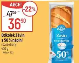 Globus Odkolek Závin s 50% náplní nabídka