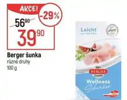 Globus Berger šunka nabídka