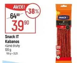Globus Snack IT Kabanos nabídka